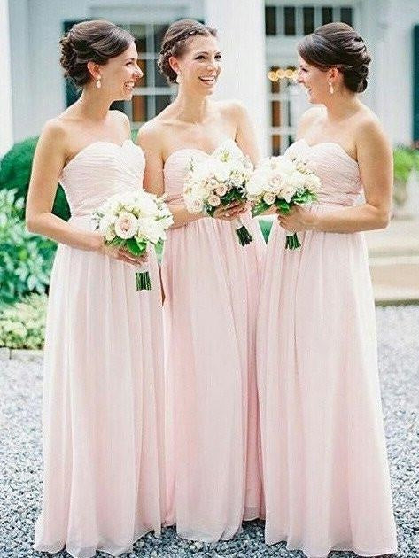 Chiffon Dress for Women, Long Chiffon Dress, Pink Long Dress