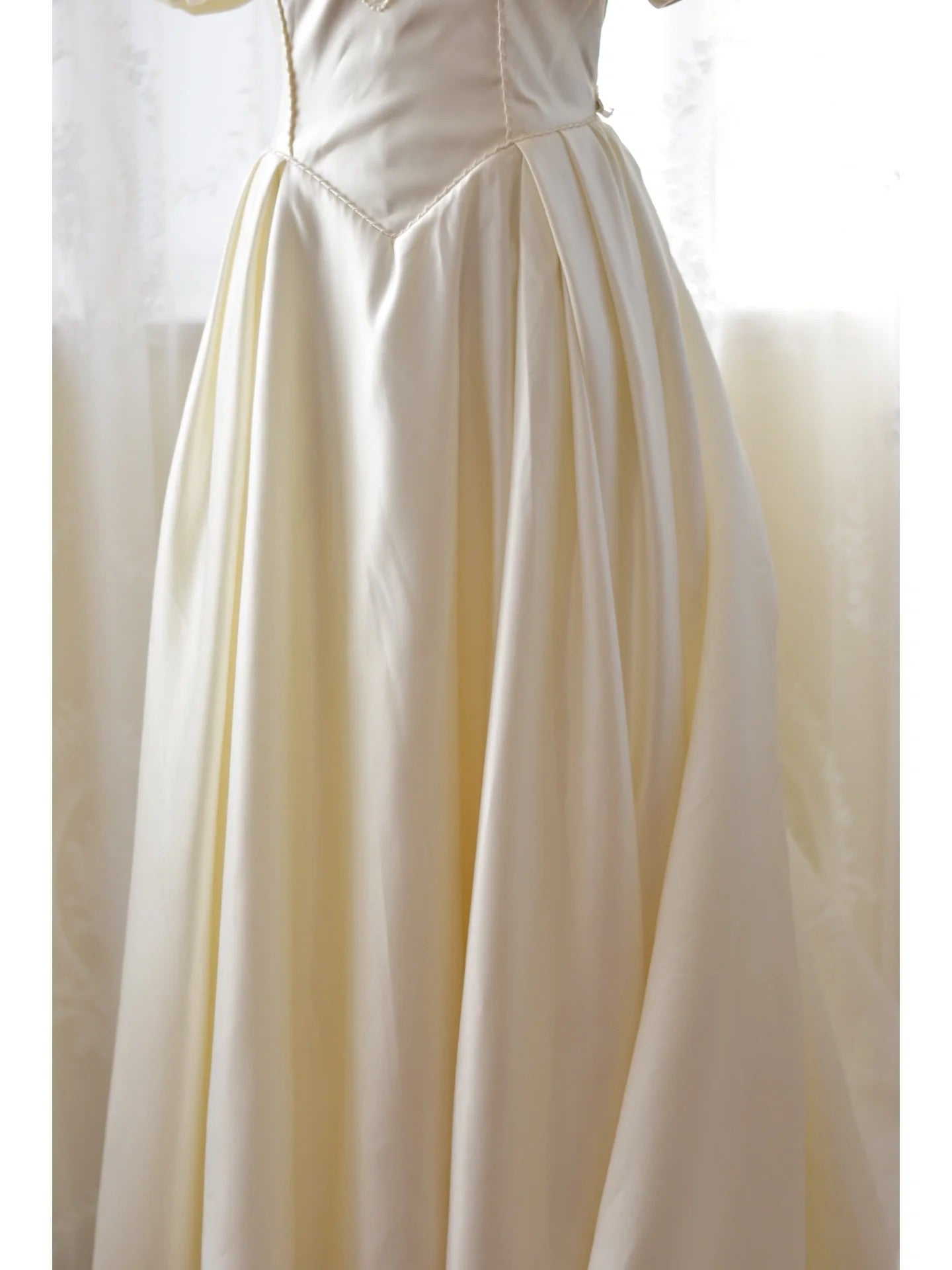 Liquid Satin Wedding Dress