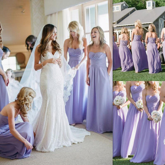Dolly Gown Long Rose Gold Sequin Bridesmaid Dresses Country Style Rustic Bridesmaid Dresses FS013