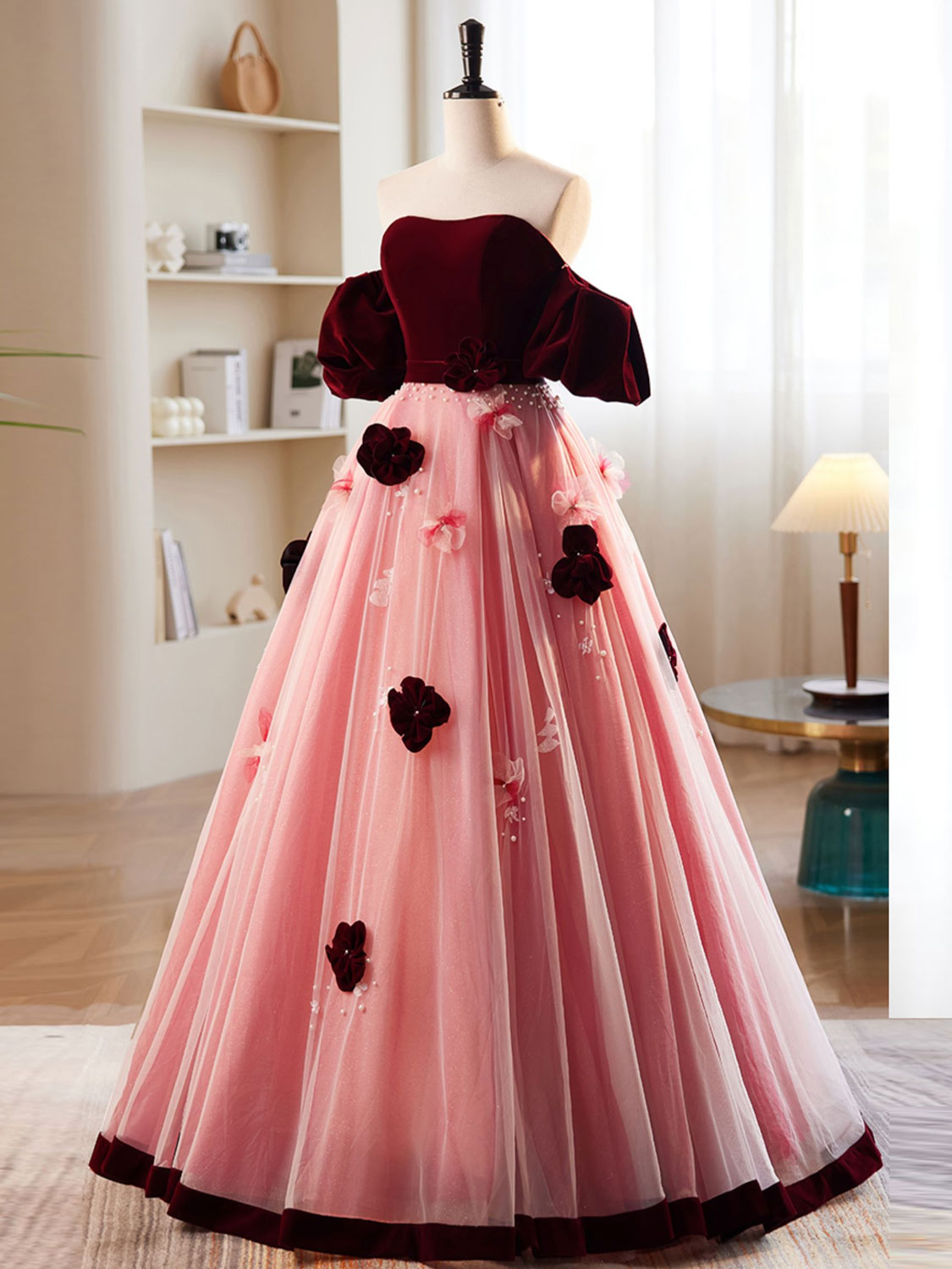 A line prom on sale dress