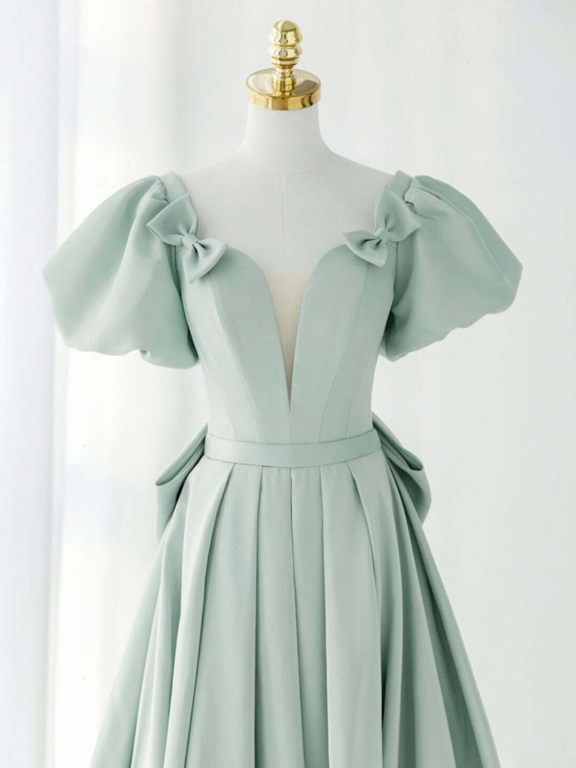 Robe courte vert menthe hot sale