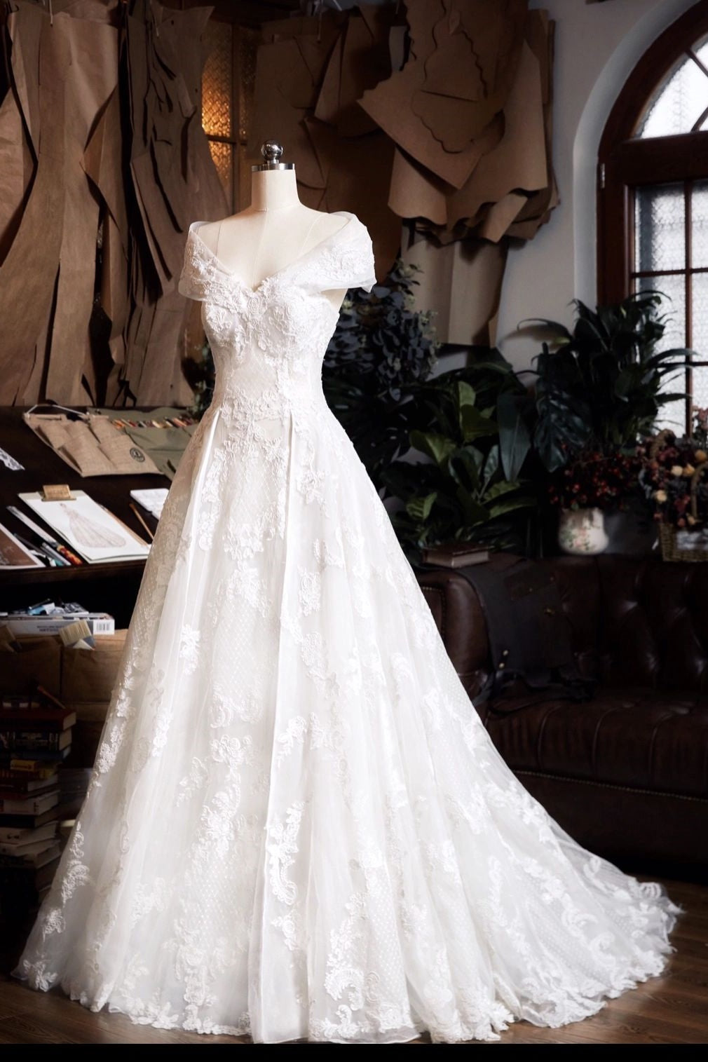 Abiti da sposa con fashion spalle scoperte