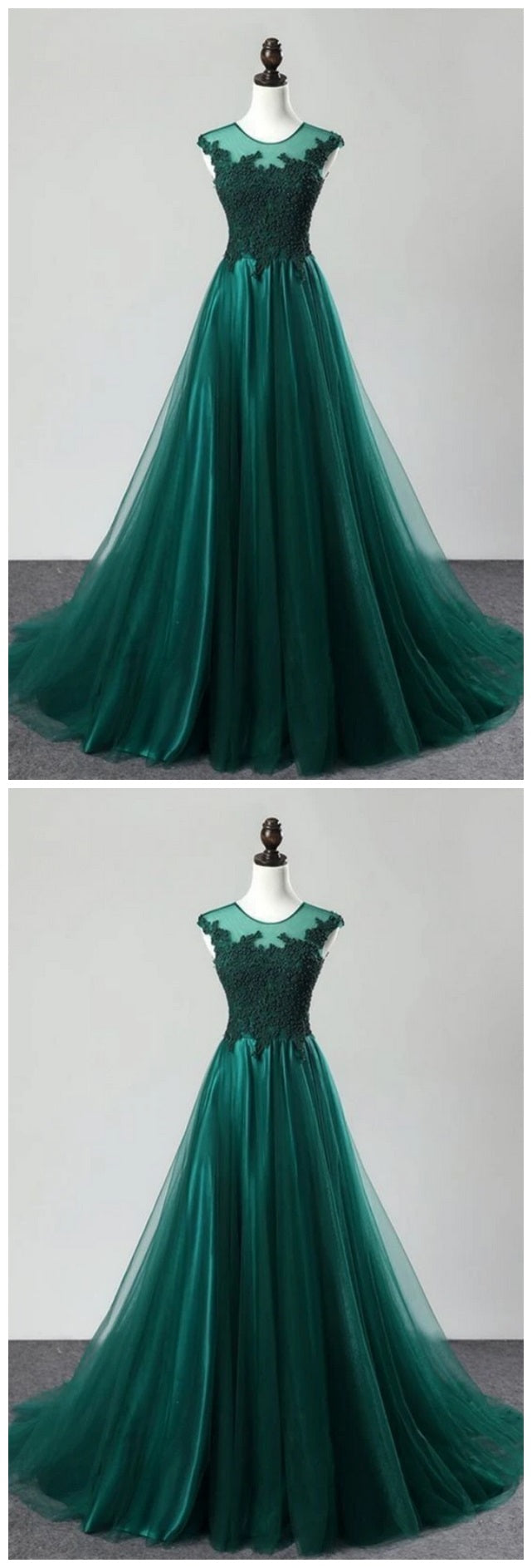 Vestidos fashion de graduacion verde