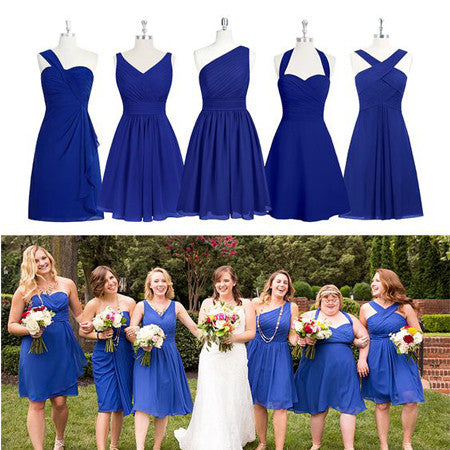 What length bridesmaid dresses go with short wedding