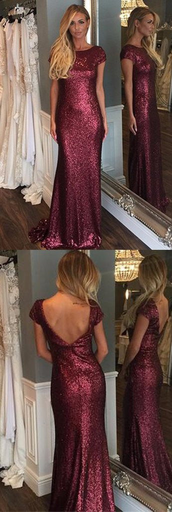 burgundy sequin bridesmaid dresses