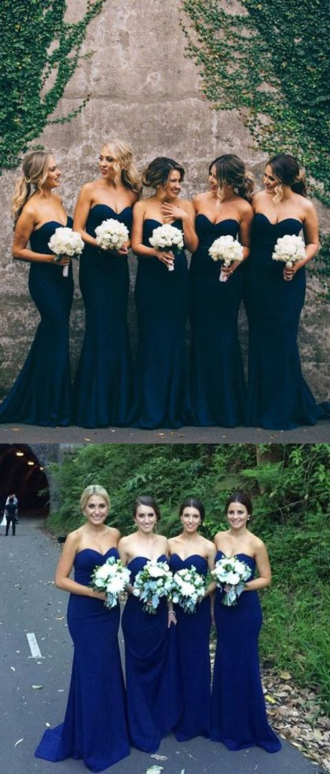 Navy blue store rustic bridesmaid dresses