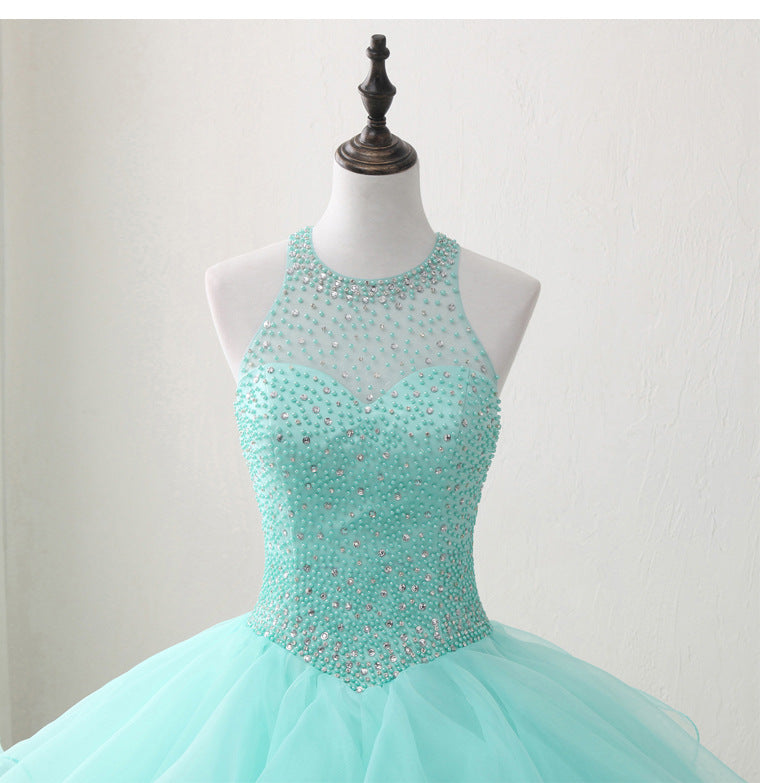 puffy mint green 15 dresses