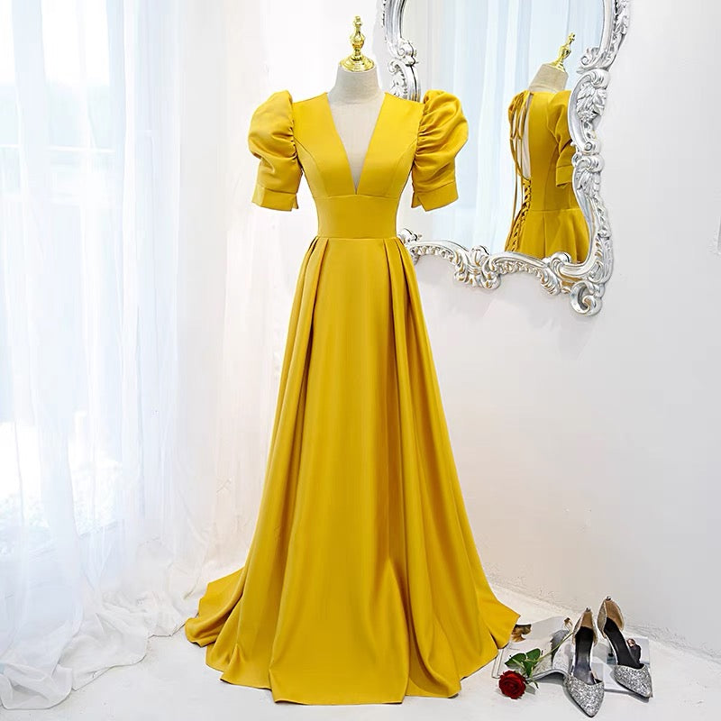 Yellow Evening Dress On Sale