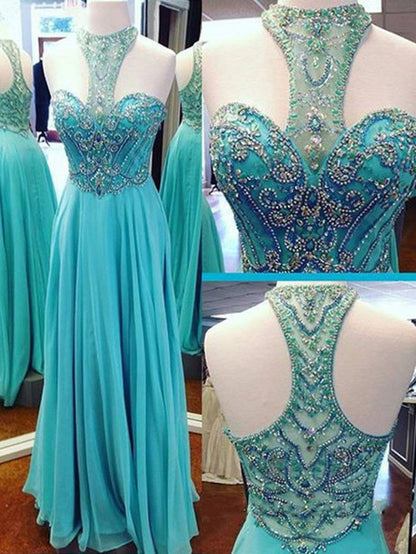 Tiffany Blue Prom Dress Evening Dress Unique Prom Dress Robe De Soiree ...