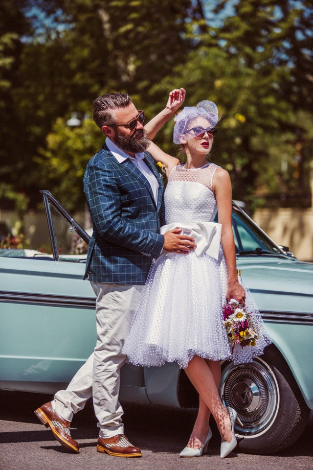 Pinup Inspired Wedding Dress