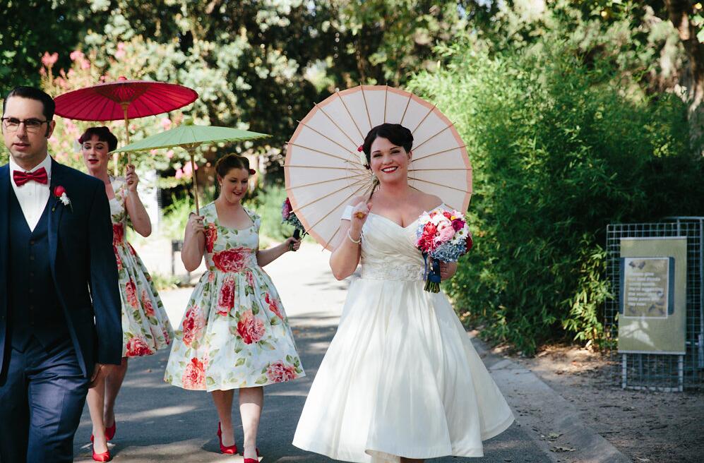 Red Pin Up Wedding Dresses