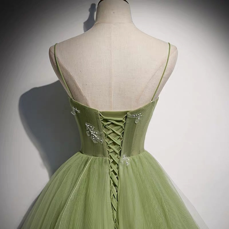 Sage Green Prom Dress