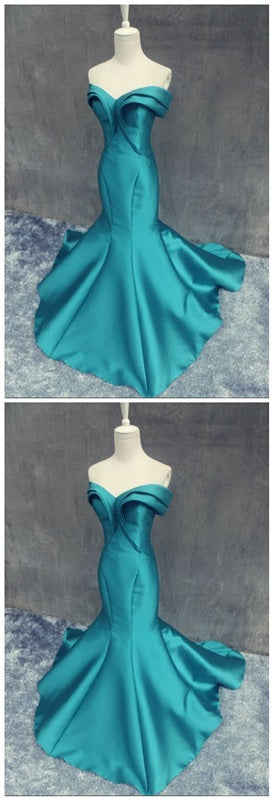 Turquoise Mermaid Bridesmaid Dresses